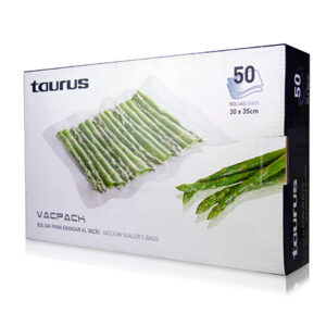 Sacos Vacuo Taurus Para VAC6000 50pcs 30 x 35 cm