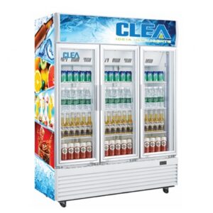 GELEIRA MOSTRARIO  CLEA 3PORTA 1300L  CL04SC1300VSW-SKD
